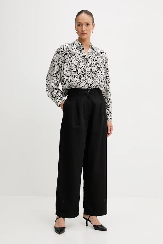 Tommy Hilfiger spodnie WW0WW45780 czarny AW25