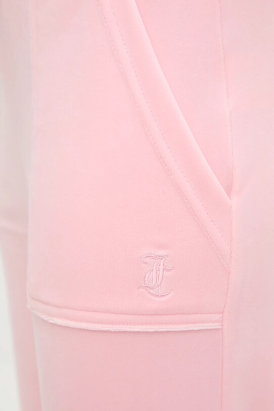 Juicy Couture melegítőnadrág DEL RAY POCKETED PANT rózsaszín JCAP180