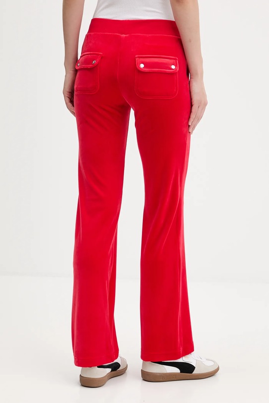 Odzież Juicy Couture spodnie dresowe DEL RAY POCKETED PANT JCAP180 czerwony