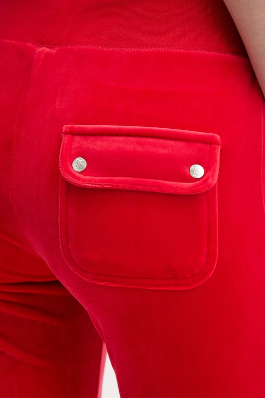 Juicy Couture pantaloni de trening DEL RAY POCKETED PANT rosu JCAP180