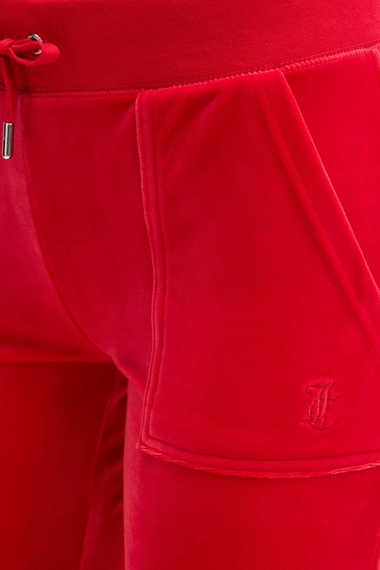 Juicy Couture spodnie dresowe DEL RAY POCKETED PANT JCAP180 czerwony