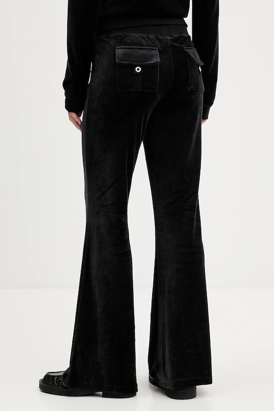 Îmbrăcăminte Juicy Couture pantaloni de trening din velur CAISA LOW RISE PANT JCSEBJ008G negru
