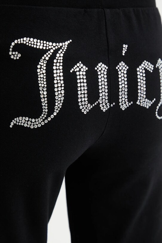 Juicy Couture spodnie dresowe JERSEY APOLLO PANT czarny JCWBJ125311