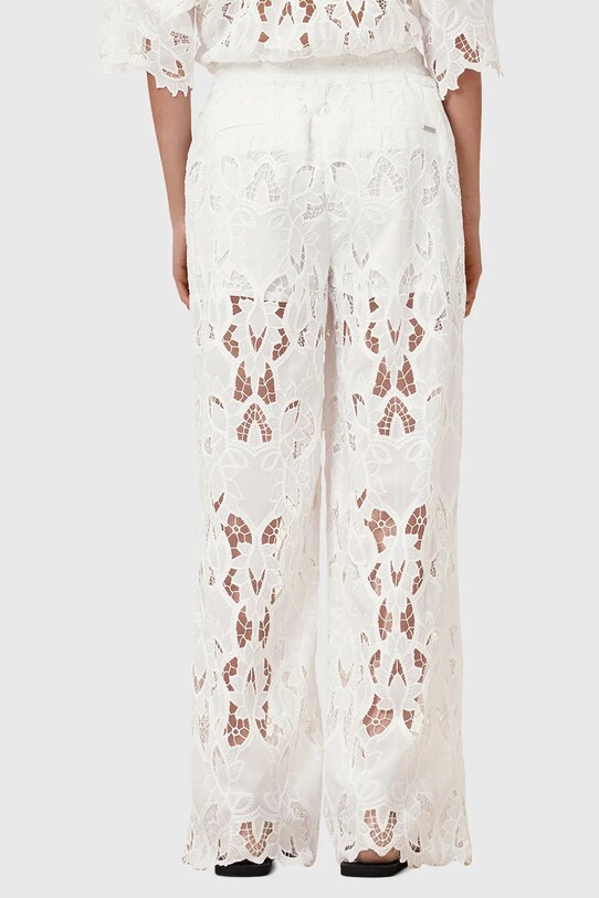 AllSaints pantaloni CHARLI W080TC alb