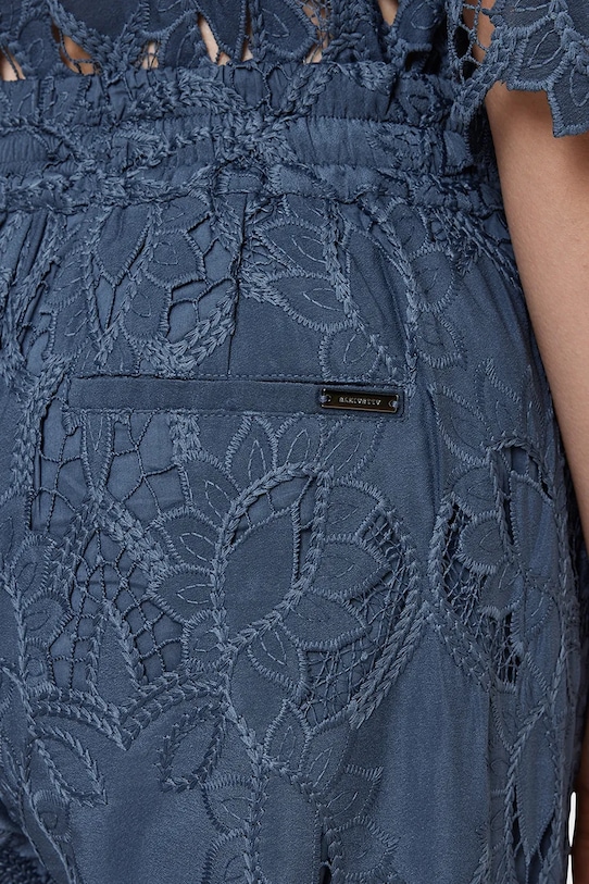 Hlače AllSaints CHARLI modra W080TC