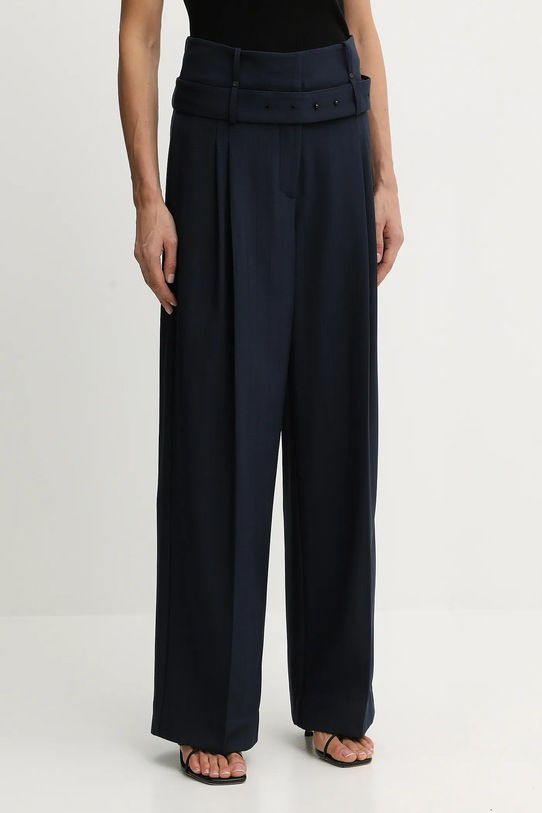 Stine Goya spodnie 0 tkanina granatowy SG.AW25.P113.2435