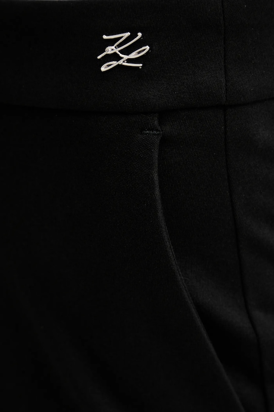 Штани Karl Lagerfeld чорний A3W10095