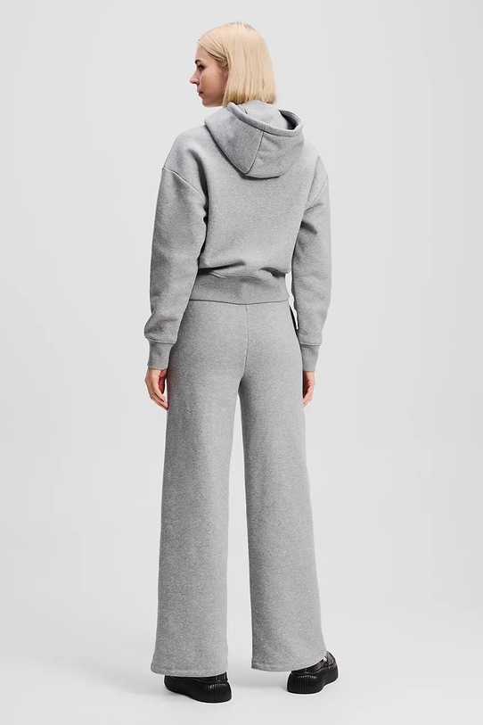 Одяг Бавовняні спортивні штани Karl Lagerfeld IKON A3W10117 сірий