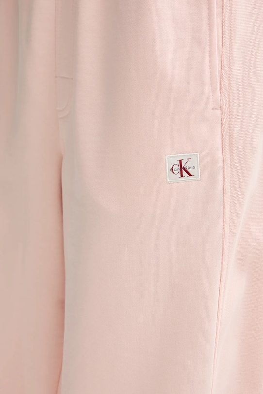 Tepláky Calvin Klein Jeans ružová LV047C249G