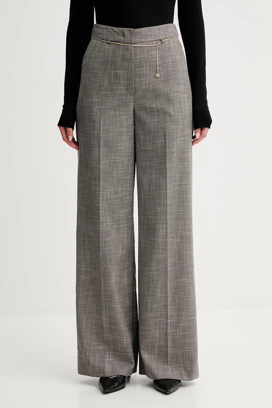 Simona Corsellini pantaloni drept maro A25CPPA01501