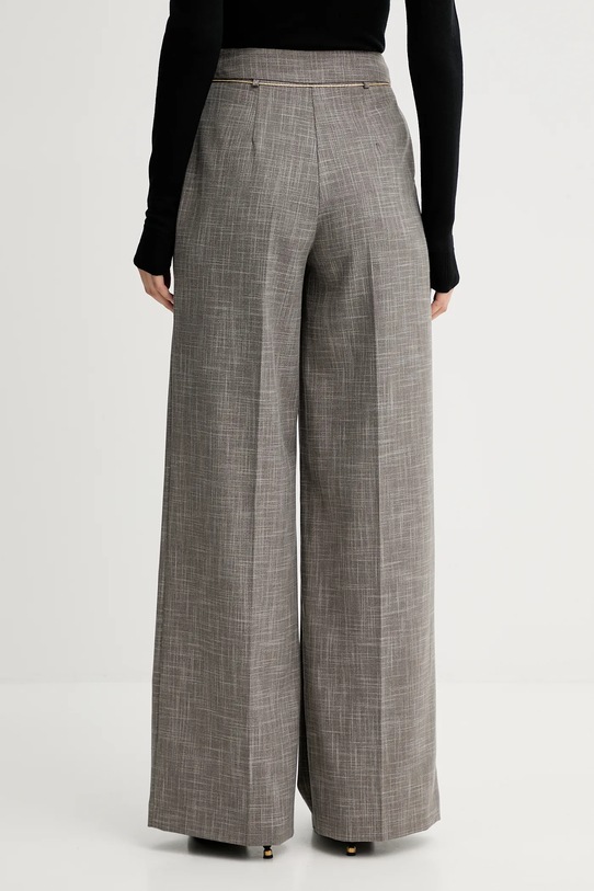 Odzież Simona Corsellini spodnie A25CPPA01501 brązowy