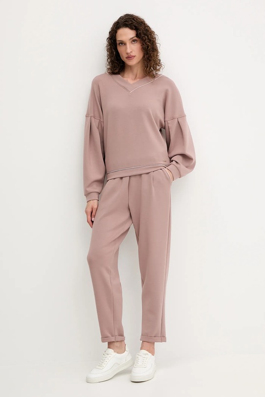 Kalhoty BOSS 50545648 hnědá AW25