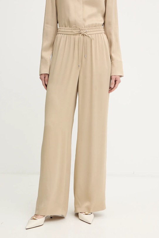 BOSS pantaloni drept bej 50541835