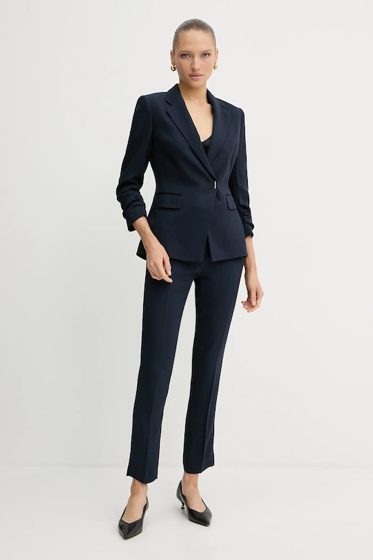 BOSS spodnie 50541990 granatowy AW25