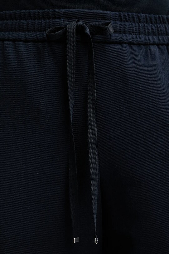 BOSS pantaloni de bumbac bleumarin 50543268