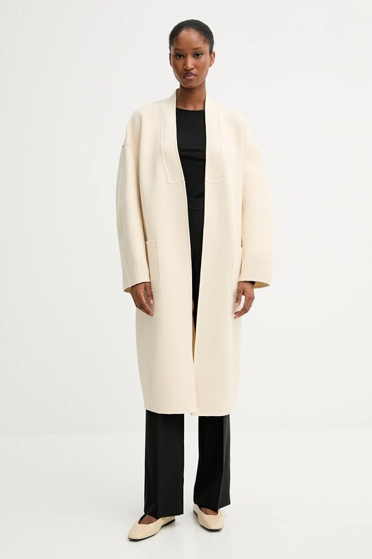 Шерстяные брюки BOSS 50546613 чёрный AW25