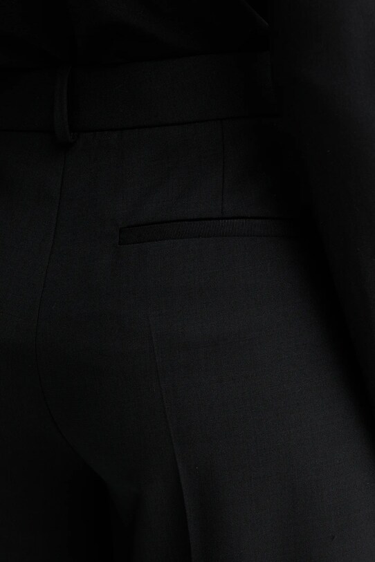 BOSS pantaloni in lana nero 50546613