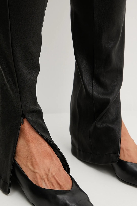 BOSS pantaloni de piele negru 50541926