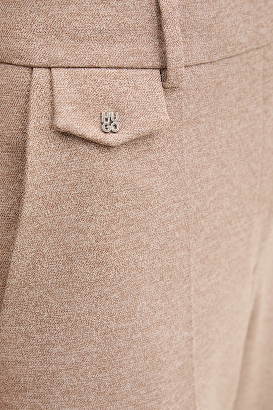 HUGO spodnie Henore brązowy 50542692