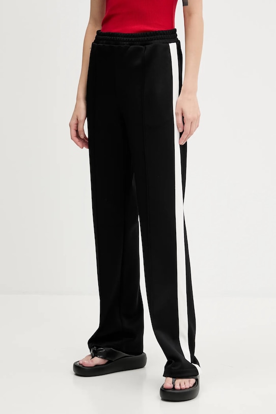 HUGO pantaloni de trening tricotaj negru 50542758