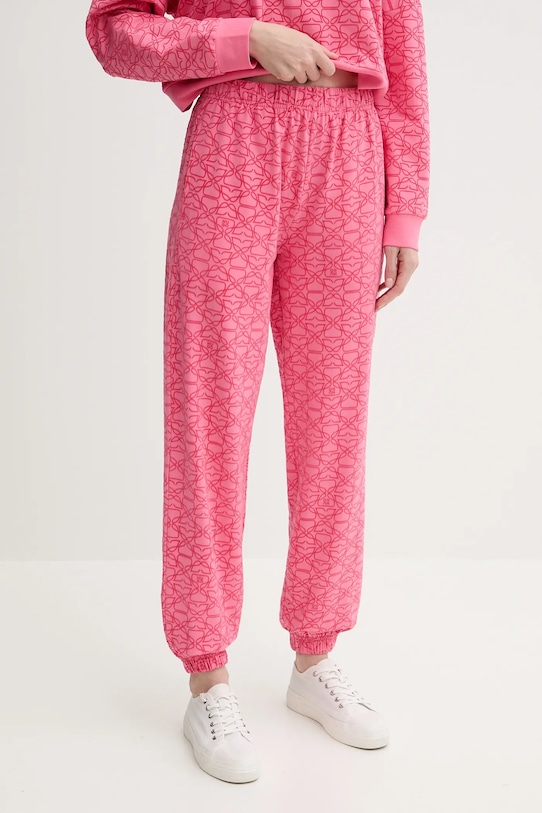 Tepláky HUGO pletenina růžová 50545211