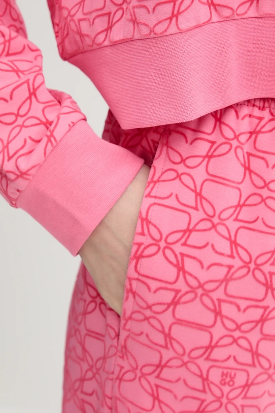 Tepláky HUGO růžová 50545211