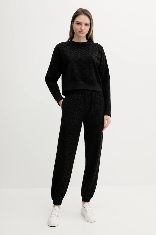 Спортен панталон HUGO 50545211 черен AW25