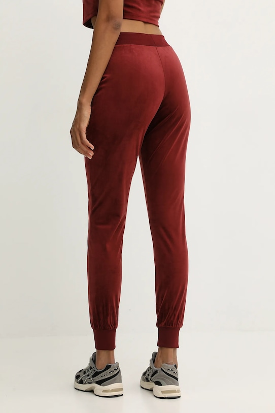 Дрехи Кадифен спортен панталон Guess COUTURE V3BB27.K0232 бордо