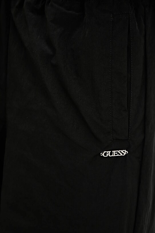 Guess spodnie dresowe NINA czarny V5YB00.WHCH2