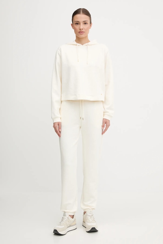 Guess spodnie dresowe PEONY V5YB06.KBSL2 beżowy AW25