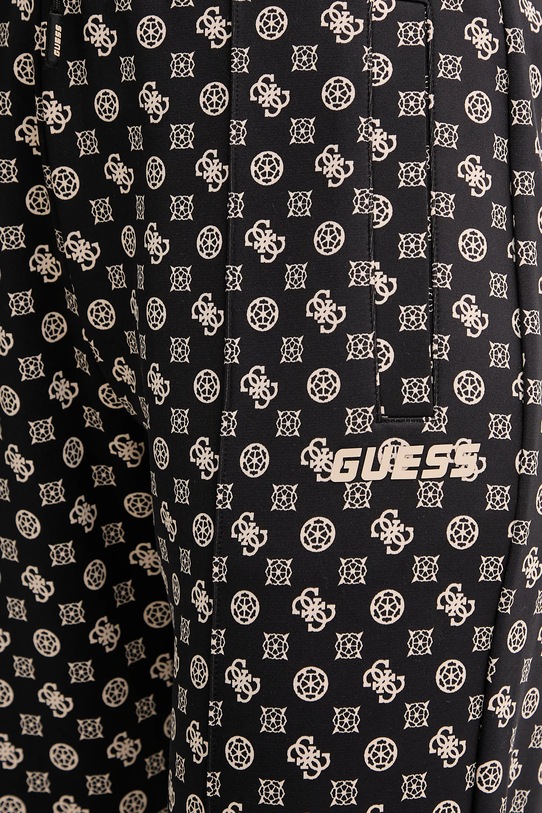 Spodnji del trenirke Guess NEW AGGIE črna V5YB20.KB212