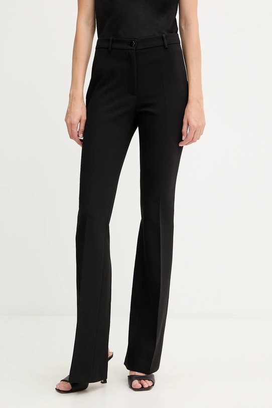 Pinko spodnie z elastanem czarny 105706.A2R9