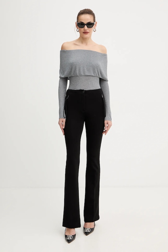 Pinko spodnie 106093.A04I czarny AW25