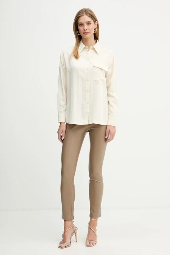 Nohavice Marciano Guess FERGIE 5YGB16.7363A béžová AW25