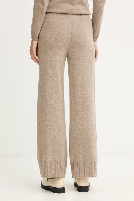 Odzież United Colors of Benetton spodnie z dodatkiem wełny 102HDF00Z brązowy