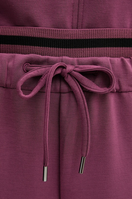 Παντελόνι φόρμας United Colors of Benetton μωβ 3QAFDF01D