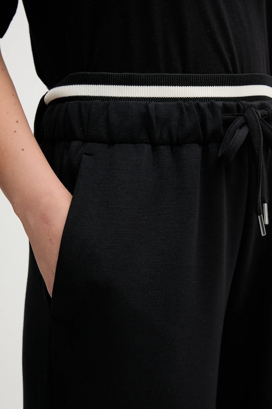 United Colors of Benetton spodnie dresowe czarny 3QAFDF01D
