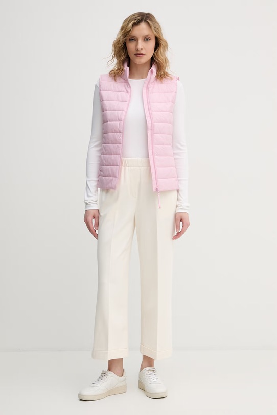 United Colors of Benetton spodnie damskie 47CKDF09Y beżowy SS26