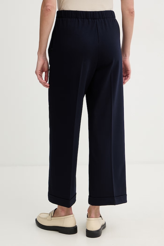 Odzież United Colors of Benetton spodnie damskie 47CKDF09Y granatowy