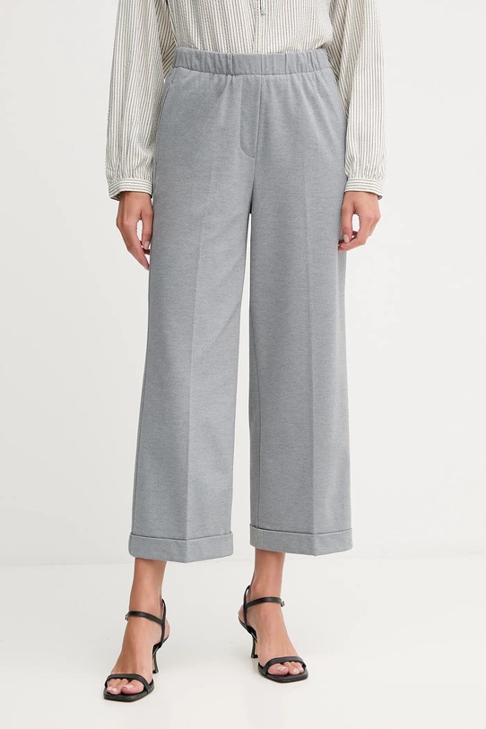 United Colors of Benetton spodnie z elastanem szary 47CKDF09Y