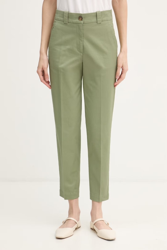 United Colors of Benetton παντελόνι slim fit γυναικείο πράσινο 4FRXDF096