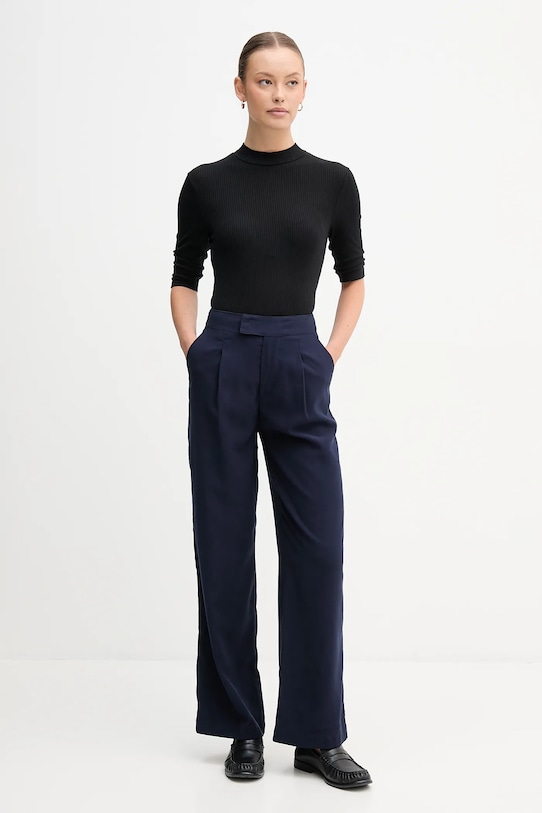 Παντελόνι United Colors of Benetton 4K3ADF09Z σκούρο μπλε AW25