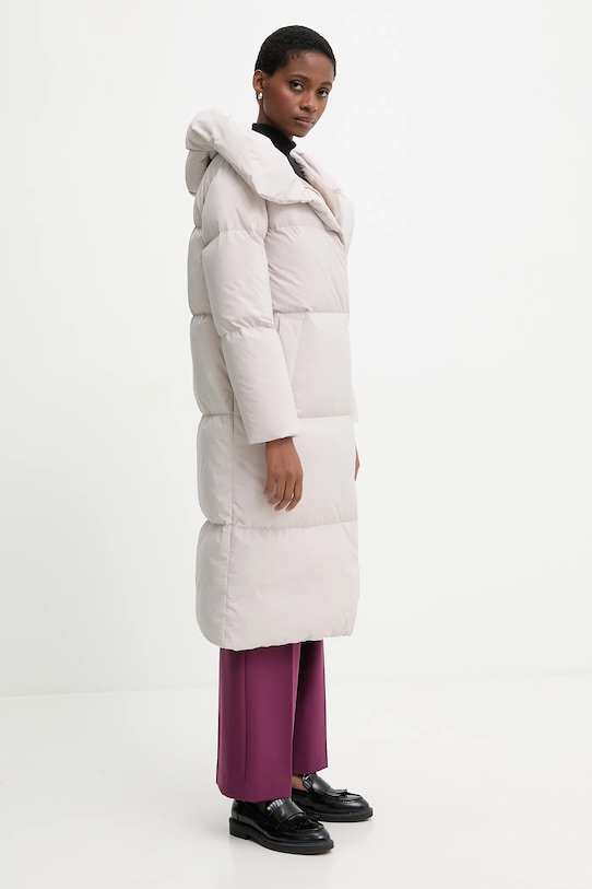 United Colors of Benetton spodnie 4L4HDF07F fioletowy AW25