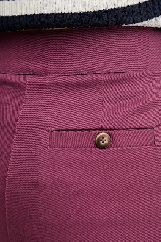 United Colors of Benetton spodnie fioletowy 4SJCDF07J