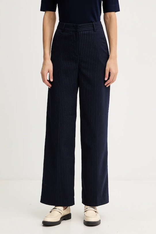 United Colors of Benetton pantaloni drept bleumarin 4X8MDF07F