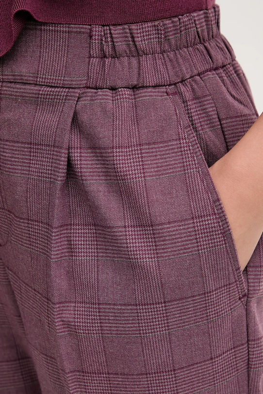 United Colors of Benetton pantaloni burgundia 4X8MDF081