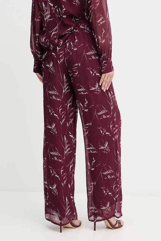 Odzież Armani Exchange spodnie XW001337.AF12051 bordowy