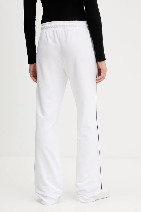 Odzież Guess Jeans spodnie dresowe bawełniane W5YB32.K68I4 biały