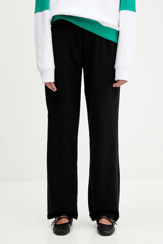 Τζιν παντελόνι Guess Jeans μαύρο W5YB53.WHFR1