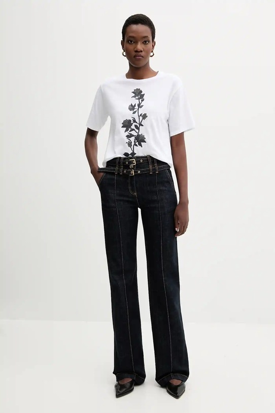 Blugirl Blumarine jeansy RF5097.D5037 granatowy AW25